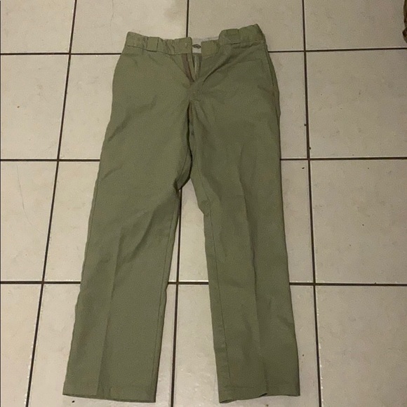 874 Original Fit Khaki Work Pants Dickies - Picture 2 of 3